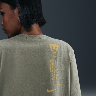 Playera de fútbol Nike para mujer Pumas