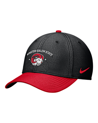 Женская кепка Nike Rise College (Winston-Salem State University) Dri-FIT SwooshFlex Cap