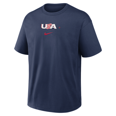 USA Baseball 2026 World Baseball Classic City Name Max90 Men's Nike Long-Sleeve T-Shirt
