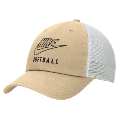 Nike Club Unstructured Softball Swoosh Trucker Cap