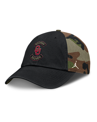 Мужские  Oklahoma 2025 Military Appreciation Club Nike College Adjustable Hat