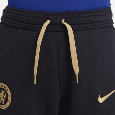 Pants de tejido Fleece Nike para niños talla grande Chelsea FC