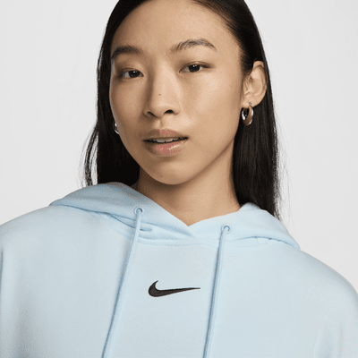 เสื้อมีฮู้ดผ้าเฟรนช์เทรีขนาดโอเวอร์ไซส์แบบสวมผู้หญิง Nike Sportswear Phoenix Fleece