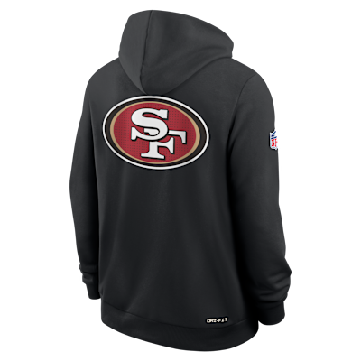 San Francisco 49ers Utility Player Sideline Men's Nike Dri-FIT NFL Full-Zip Hoodie