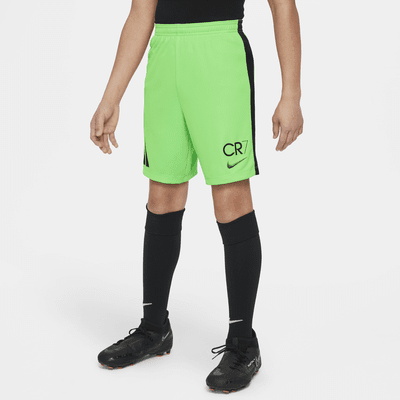 Shorts de fútbol Dri-FIT para niños talla grande Academy23 CR7