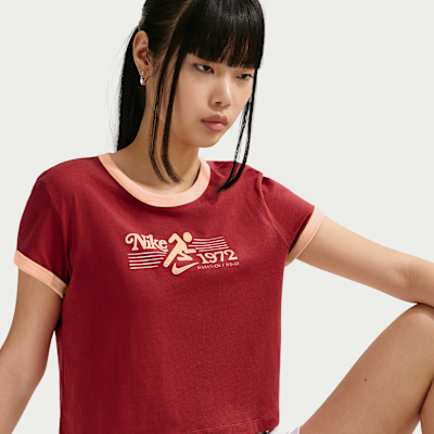 Playera para mujer Nike Sportswear Ringer