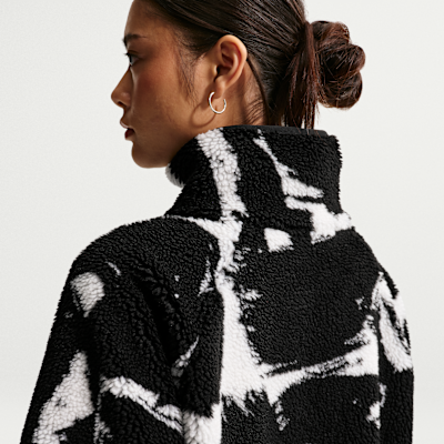 나이키 스포츠웨어 여성 오버사이즈 하이파일 플리스 탑