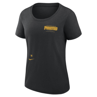 Playera Nike Dri-FIT de la MLB para mujer Pittsburgh Pirates Authentic Collection Early Work