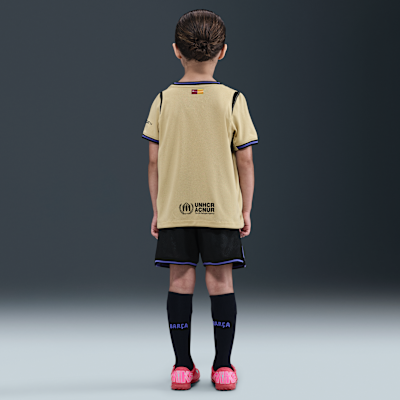 Segunda equipación Stadium FC Barcelona 2025/26 Equipación de tres piezas de fútbol Replica Kobe - Niño/a pequeño/a