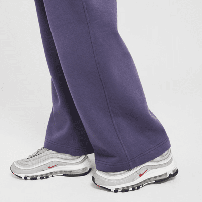 Pants de pierna ancha para niña Nike Sportswear Club Fleece