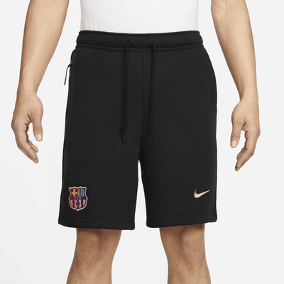 Shorts de fútbol Nike para hombre FC Barcelona Tech Fleece