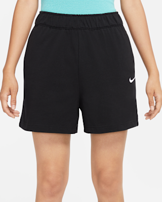 nike sportswear jersey shorts women