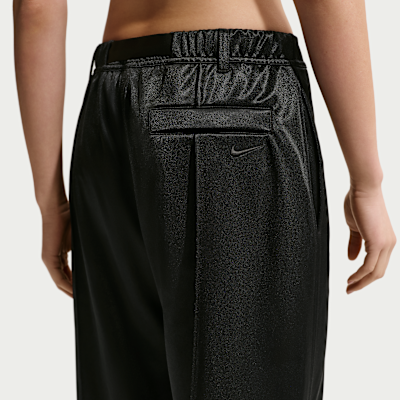 나이키 스포츠웨어 여성 루즈 핏 미드라이즈 벨트 핀턱 팬츠