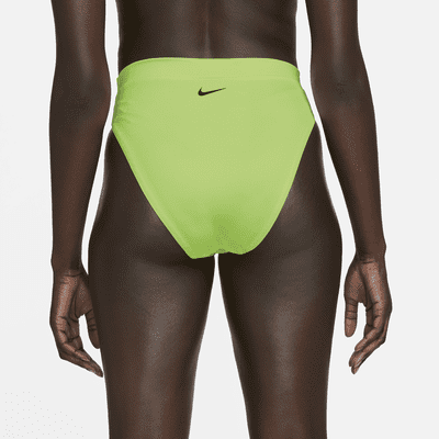 Slip da bagno a vita alta Nike Essential - Donna