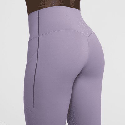 Leggings i fullängd Nike Universa med fickor, mediumstöd och hög midja för kvinnor