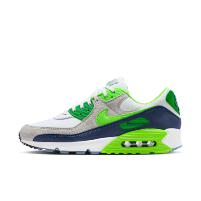 Seattle Seahawks Air Max 90 Men's Nike Shoes