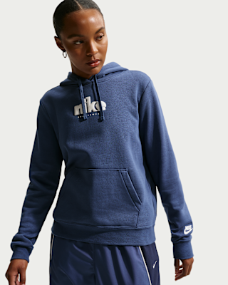 Женское худи Nike Sportswear Club Fleece Graphic Pullover Hoodie