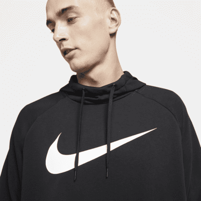 Nike Dry Graphic-fitnesspullover med Dri-FIT-hætte til mænd