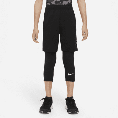 Nike Pro Warm Dri-FIT Big Kids' (Boys') Tights