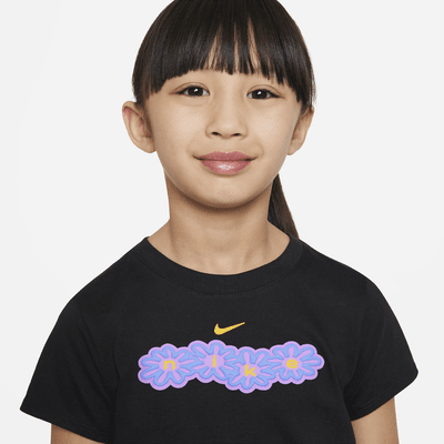 Nike Flower Graphic Tee Little Kids T-Shirt. Nike.com