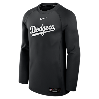 Los Angeles Dodgers Authentic Collection Game Time Men's Nike Dri-FIT MLB Long-Sleeve T-Shirt