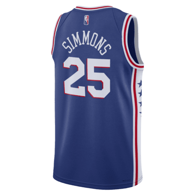 Philadelphia 76ers Diamond Icon Edition Nike Dri-FIT NBA Swingman Jersey