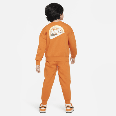 Nike Snow Day Fleece Crew Set Little Kids 2-Piece Set