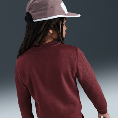 Sudadera para niños talla grande Nike Sportswear Club Fleece