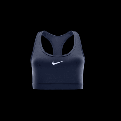 Sutiã de desporto almofadado Nike Swoosh Medium Support para mulher