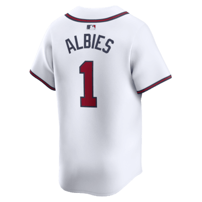 Jersey Nike Dri-FIT ADV de la MLB Limited para hombre Ozzie Albies Atlanta Braves