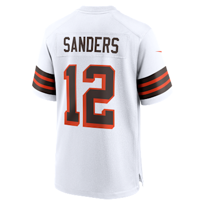 Shedeur Sanders Cleveland Browns 2025 NFL Draft Men's Nike NFL Game Jersey