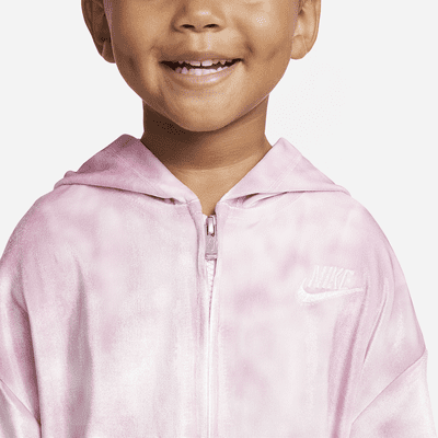 Nike Toddler Velour Full-Zip Hoodie