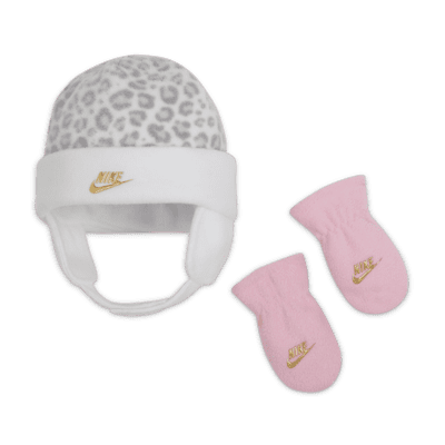 Nike Baby (12-24M) Hat and Mittens Set