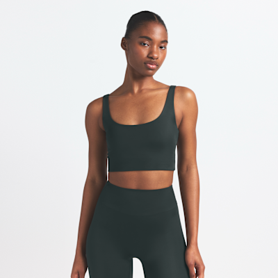NikeSKIMS Shine Women's Scoop-Neck Bra Top