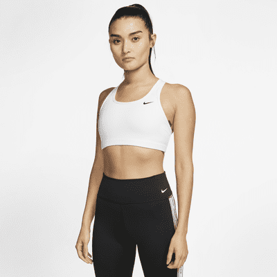 nike white bra