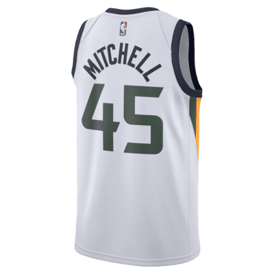 Donovan Mitchell Jazz Association Edition Nike NBA Swingman Jersey