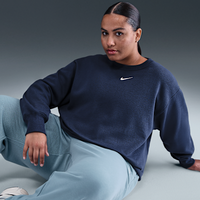 Nike Sportswear Phoenix Fleece Women's Oversized Crew-Neck Sweatshirt (Plus Size)