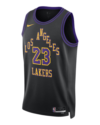 LeBron James Los Angeles Lakers City Edition 2023/24 Men's Nike Dri-FIT NBA  Swingman Jersey