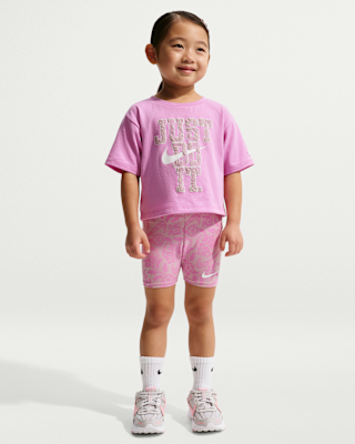 Детские шорты Nike Lace It Up Toddler 2-Piece Bike Shorts Set