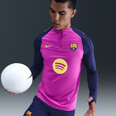 FC Barcelona Strike Men's Nike Dri-FIT Soccer Drill Top