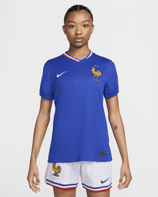 Женские джерси FFF (Men's Team) 2024/25 Stadium Home Nike Dri-FIT Soccer Replica Jersey