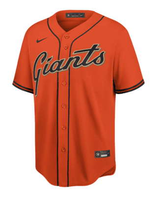 black and orange giants jersey