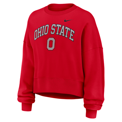 Ohio State Phoenix Arch Women's Nike College Pullover Crew
