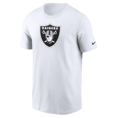 Men's Nike Gray Las Vegas Raiders Logo Essential T-Shirt Size: Small