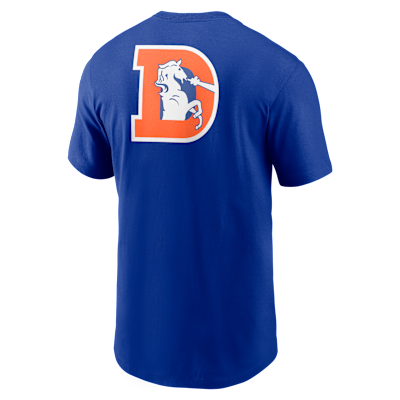Denver Broncos Rewind Front And Back Hit Essential Men's Nike NFL T-Shirt