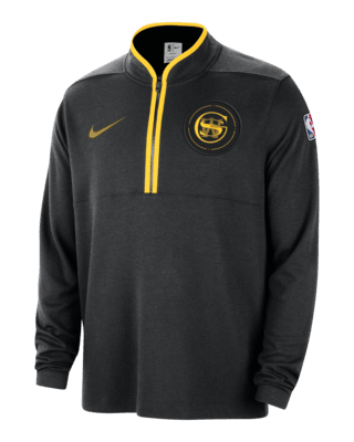 Мужские  Golden State Warriors 2023/24 City Edition Nike Dri-FIT NBA 1/2-Zip Long-Sleeve Top