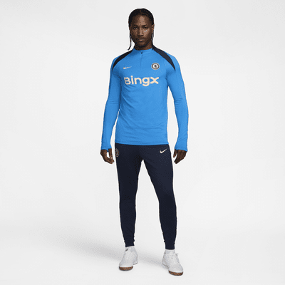Fotbollsträningströja Chelsea FC Strike Nike Dri-FIT för män