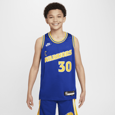 Stephen Curry Golden State Warriors Nike Dri-FIT NBA Swingman Trikot für ältere Kinder