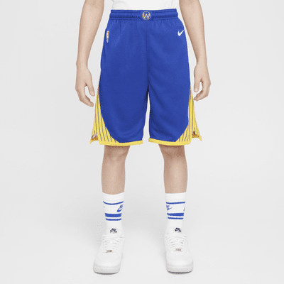 Golden State Warriors 2023/24 Icon Edition Older Kids' (Boys') Nike NBA Swingman Shorts