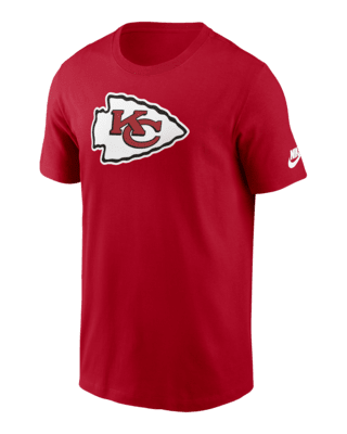 Мужская футболка Kansas City Chiefs Rewind Logo Essential Nike NFL